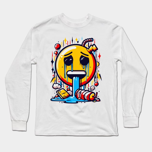 emoji funny Long Sleeve T-Shirt by designerhandsome